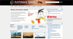 Desktop Screenshot of antimalariatablets.co.uk